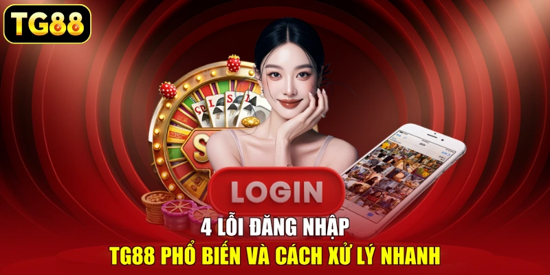 4 lỗi đăng nhập TG88 phổ biến và cách xử lý nhanh